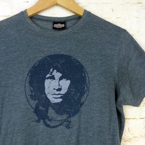 VTG Winterland The Doors T Shirt Women S Blue Jim Morrison Lizard Face Graphic